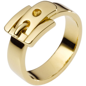 Michael Kors Buckle Ring, Golden