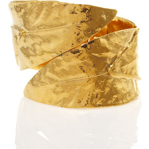 Shameless Golden Leaf Bracelet