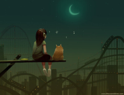 几米漫画故事:这个世界上总有那么一个人，是你的念想，是你的温暖。就算她不远不近，只要想到她，就永远会觉得安定，觉得踏实，觉得心里有底。甚至连周围的空气，都变得笃定。世界只是一些影影绰绰的温柔。河还是原…