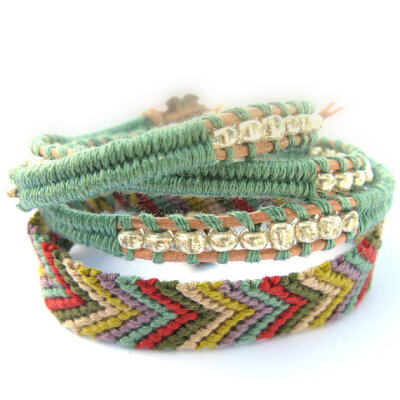 Decorative Knotted Friendship Bracelet