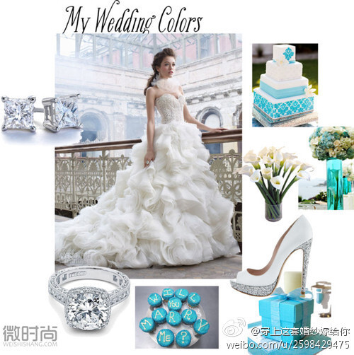 【穿上这套婚纱嫁给你】MY WEDDING COLORS