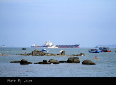 厦门游 厦大白城海滩