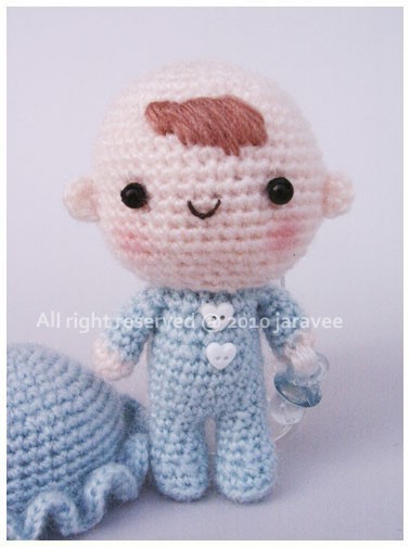 Babies in Pajama - PDF crochet pattern