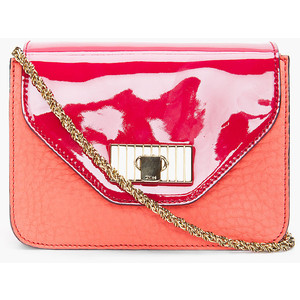 CHLOE Pink Small Sally Evening Bag