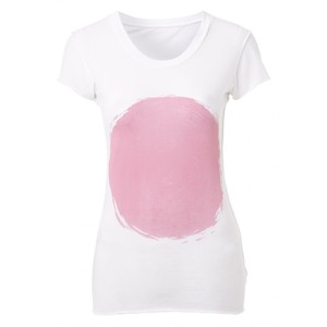 Des Artistes Pink T-Shirt - White