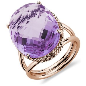 Blue Nile Oval Amethyst Ring