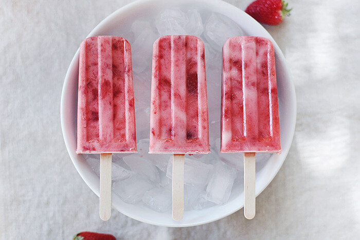 草莓冰棍
