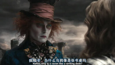 爱丽丝梦游仙境 饰演Man Hatter(疯帽子)