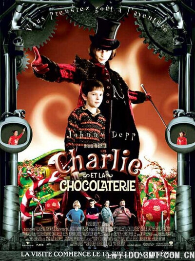 【德普剧照系列之】2005 查理和巧克力工厂