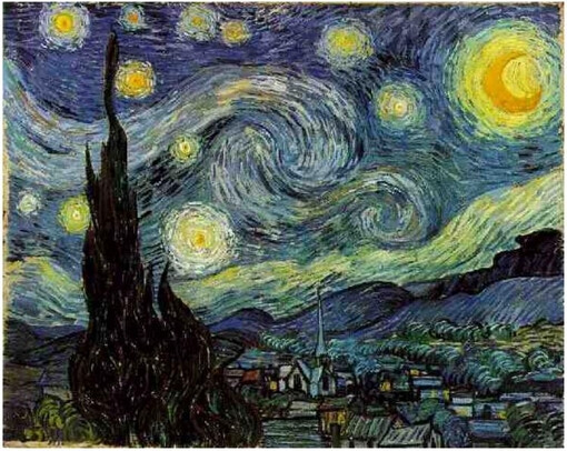 梵高、梵高、Vincent Van Gogh、vincent、凡高、星夜、印象派、画家