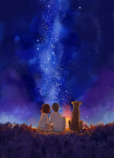 一起看星星~~