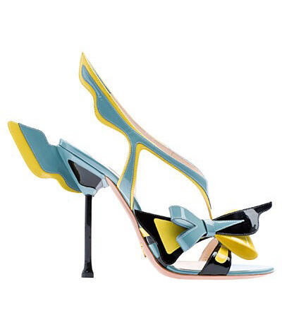 Prada shoe collection for Spring/ Summer 2012