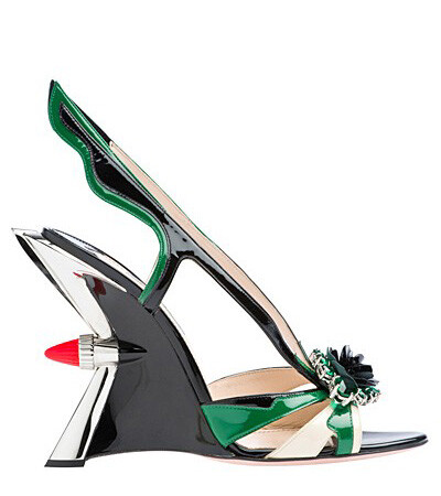 Prada shoe collection for Spring/ Summer 2012