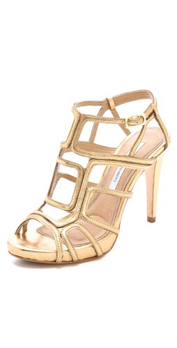 Diane von Furstenberg Jeanette Cutout Sandals