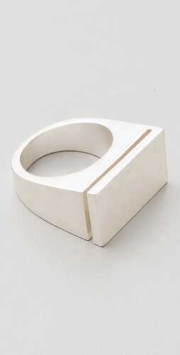 Maison Martin Margiela Square Clip Ring