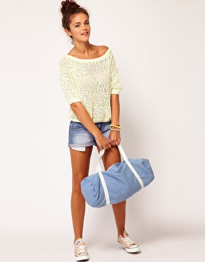 Image 4 of River Island Neon Mesh Jumper