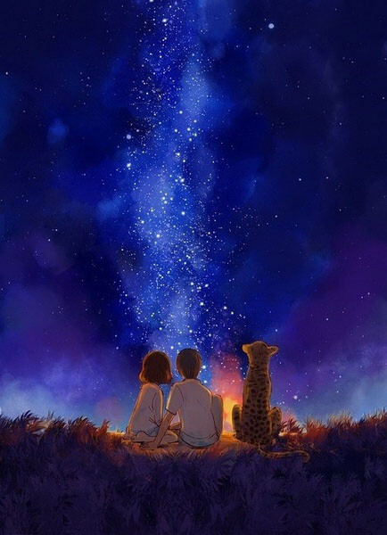 《爱在乞力马扎罗》呢，这短漫很感人