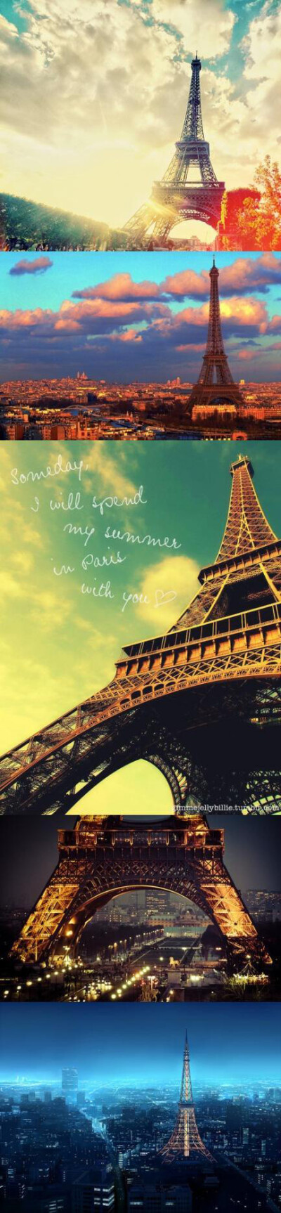 有埃菲尔的的巴黎连空气都是浪漫的