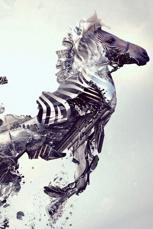 http://wallsdl.com/wp-content/uploads/2012/02/digital-zebra-art.jpg、壁纸、iPhone、ipad、苹果