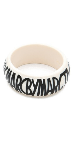 Marc by Marc Jacobs Jacobson Logo Bracelet