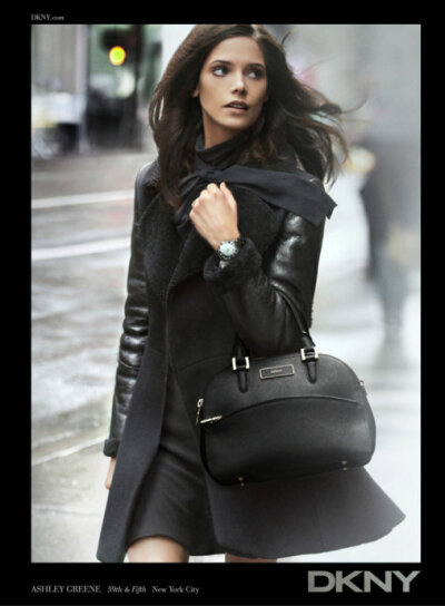 DKNY Fall Winter 2012.13 Ad Campaign---Ashley Greene