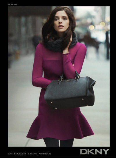 DKNY Fall Winter 2012.13 Ad Campaign---Ashley Greene