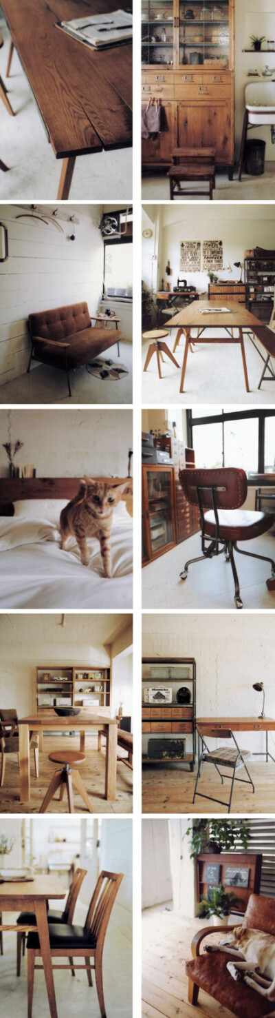 TRUCK家具是由一对夫妻黄濑德彦与唐津裕美创建的，呈现里外如一、纯粹自然的气质。