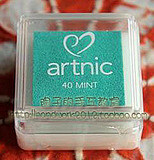 artnic 小单方 纸用艺术印台 AS-40 薄荷绿