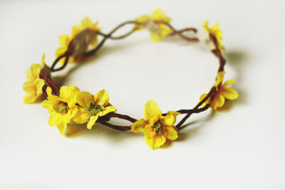 floral hair crown // woodland collection // delia