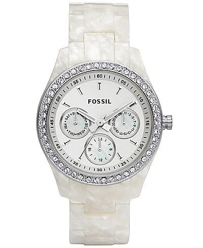 Fossil Mother Of Pearl Watch – Women’s Watches Buckle我好喜欢这一款