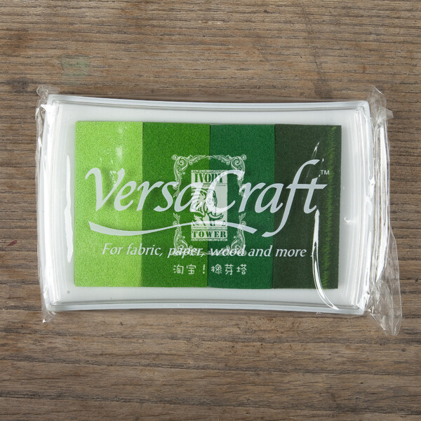 VersaCraft 布类专用印台-绿色渐变