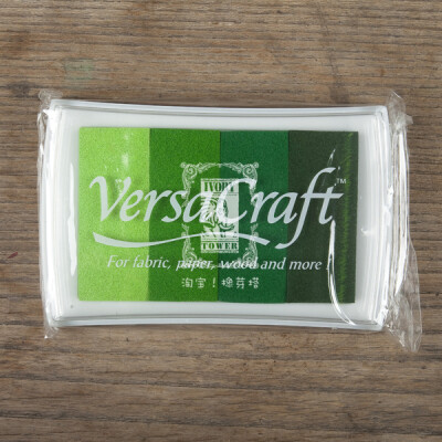 VersaCraft 布类专用印台-绿色渐变