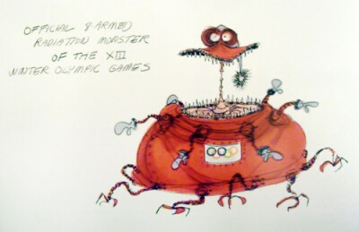 Official 8-armed -Radiation Monster of the X III Winter Olympic Games