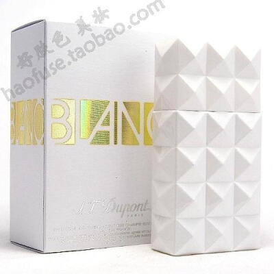 专柜正品S.T.Dupont都彭Blanc白钻女士香水纯白30/50ml 假一罚十