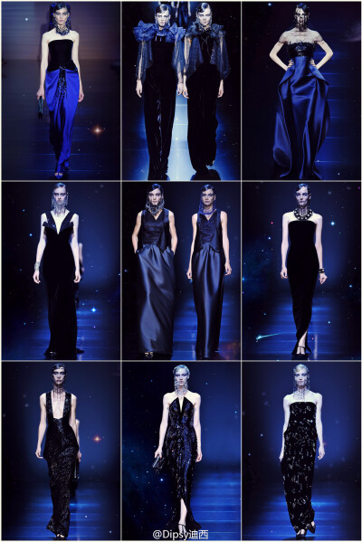 Giorgio Armani Privé F/W 2012 高贵奢华的美