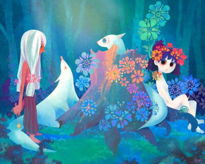 你是山间的精灵