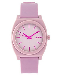 暖房。优雅的冰激凌色有木有 正品代购 NIXON 浪漫百搭的女式手表