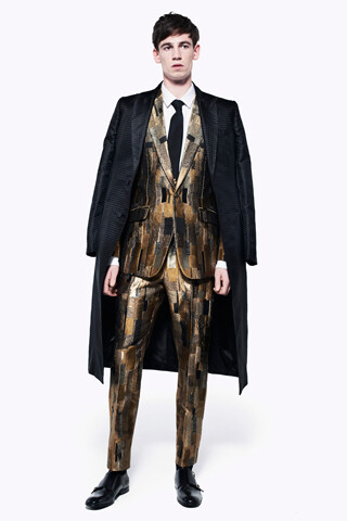 Alexander McQueen Spring 2013 Menswear