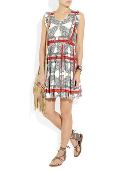 Paul & Joe Sister | Karla paisley-print voile dress |