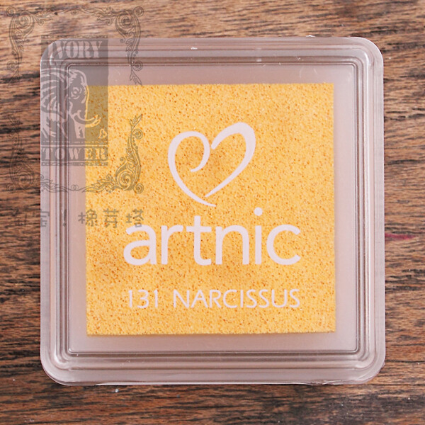 artnic 单方型艺术纸用印台 AS-131 水仙花 Narcissus