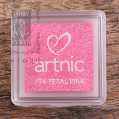 artnic 单方型艺术纸用印台 AS-134 桃粉 Petal Pink