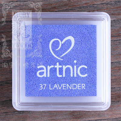 artnic 单方型艺术纸用印台 AS-37 薰衣草色 Lavender