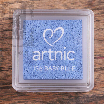 artnic 单方型艺术纸用印台 AS-136 宝贝蓝 Baby Blue