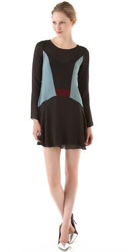 Elizabeth and James Paloma Colorblock Dress