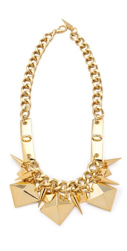 Fallon Jewelry Extra Large Stud Swag Necklace