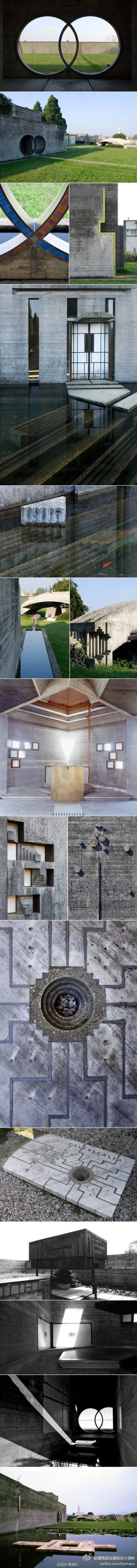 &quot;Tomba Brion&quot; 是意大利国宝级建筑师卡洛·斯卡帕 (Carlo Scarpa) 设计的墓园，他对细部的考量和材料的鉴赏极为严谨，是运用光线的大师。不仅重视建筑与环境之间的关系，也强调运用光影塑造空间和氛围。