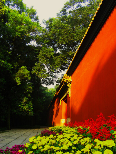 灵谷寺位于南京市东郊，中山陵以东。始建于明初，当时规模宏大，现存仅为灵谷寺龙王殿的一部分。