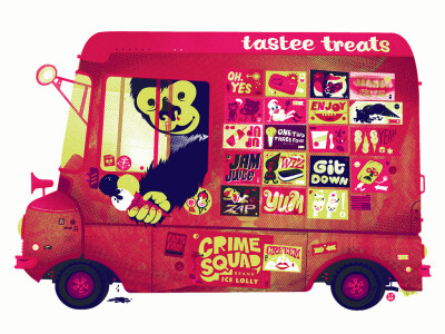 TASTEE TREATS by Little Friends of Printmaking