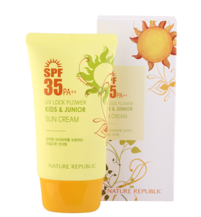 nature republic 自然乐园 花朵防水UV防晒霜