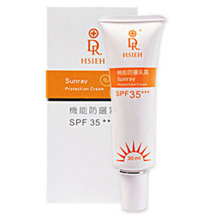 符合美國FDA最新日曬防護标准SPF35/ PA +++ 採用最適合台灣上班族之防曬系數，無過高系數的厚重，及低系數的防曬不安全